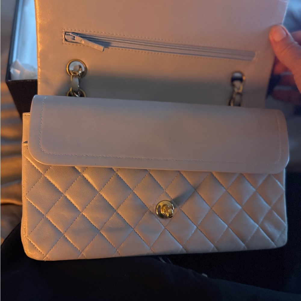 Chanel Baby Blue Quilted Bag - Picture 9 of 13